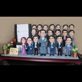 企業形象公仔娃娃-團體